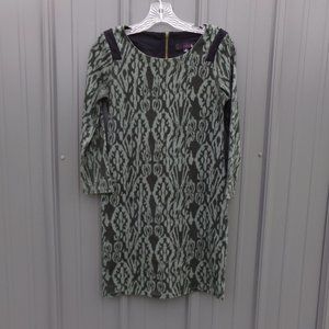 Isabel Lu Green Multi Mini Dress- Size M